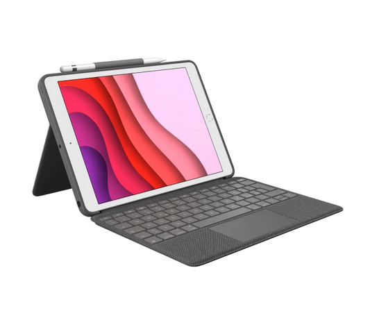 Custodia Combo Touch con tastiera retroilluminata e rimovibile con trackpad e Smart Connector per iPad 7a/8a/9a generazione