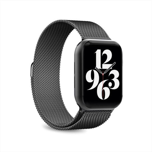 Puro Cinturino 'MILANESE' in Acciaio Inossidabile per Apple Watch 38-40mm one size Nero
