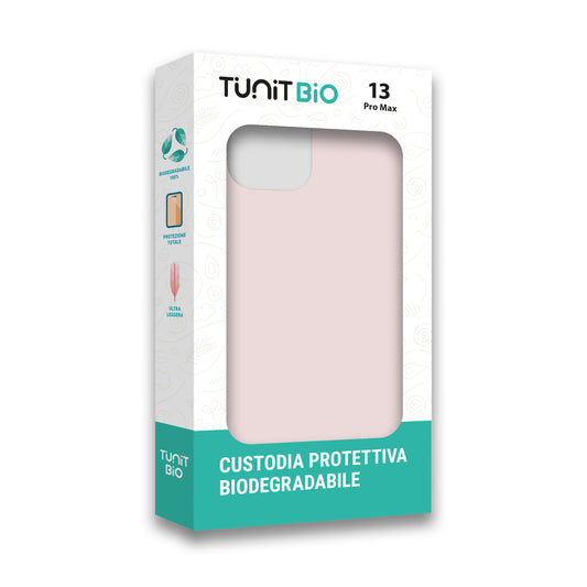 Cover Biodegradabile per iPhone 13 Pro Max - Rosa sabbia