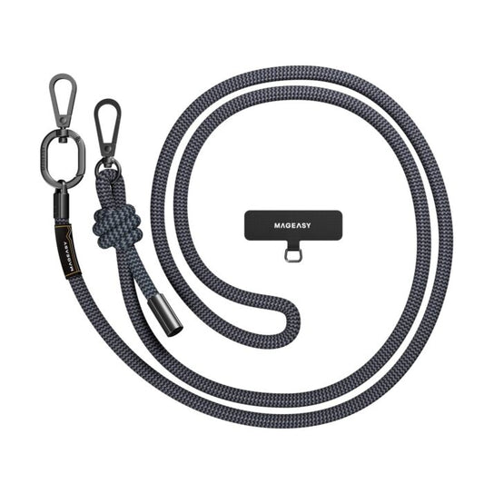 Tracolla 8,3mm + Gancio per iPhone - Blu Scuro