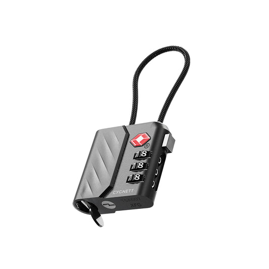 Cygnett Voyager TravelTag - Lucchetto per viaggi sicuri approvato TSA