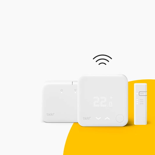Termostato intelligente wireless v3+ tado con radioricevitore integrato