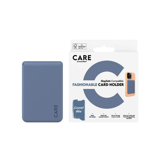 Portafoglio MagSafe CARE PanzerGlass - Blu
