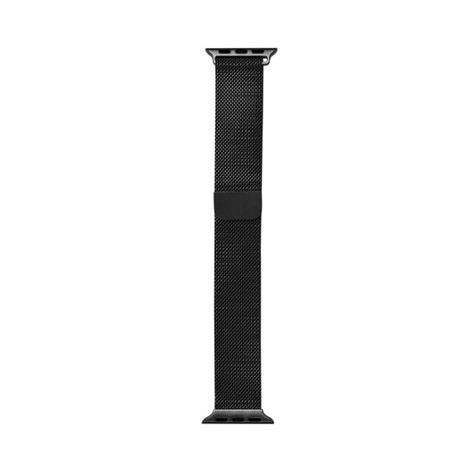 Cinturino Tunit in maglia milanese per Apple Watch 38/40/41 mm - Nero