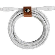 Belkin - Cavo USB-C con connettore Lightning e cinturino DuraTek - Bianco