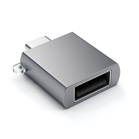 Adattatore da USB-C a USB in alluminio - Grigio Siderale