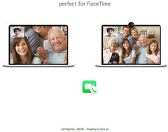 AIINO Sawhet - Lente aggiuntiva per Macbook Air, Pro e iPad - Video conferenze in alta definizione