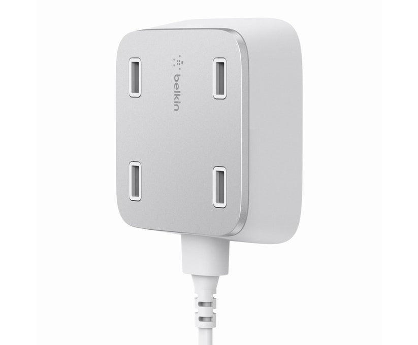 Belkin - Caricabatteria a 4 porte USB - Family Rockstar