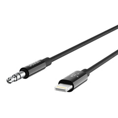 Cavo audio da 3,5 mm con connettore Lightning - 0,9 Metri - Nero