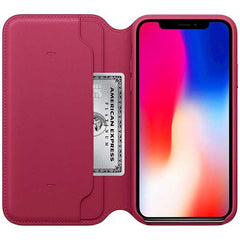 Book Case Rose Red per iPhone X