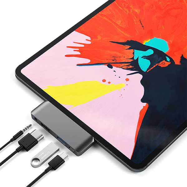 Satechi - Hub Mobile Pro Type-C - Grigio siderale