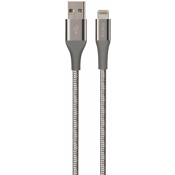 Puro - Cavo di Ricarica e Sincronizzazione Lightning - Fabric K2 - 3 mt