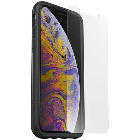 OtterBox Slim Case - Custodia per iPhone XS/X con Vetro - Nero