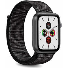 Puro - Cinturino in Nylon per Apple Watch (44 mm) - Nero