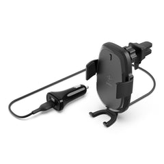 Caricabatteria Da Auto Con Ricarica Wireless 10W Con Sensore Intelligente Automatico