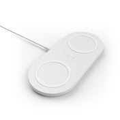 Doppio tappetino di ricarica wireless - Bianco