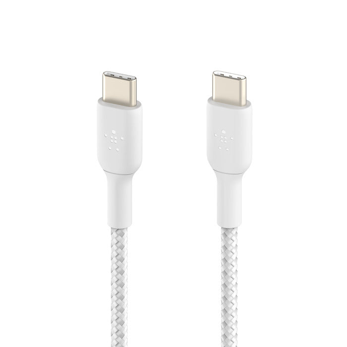 Cavo intrecciato da USB-C a USB-C 1 metro - Bianco