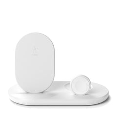 Caricabatteria wireless 3 in 1 per dispositivi Apple BOOST↑CHARGE™ Belkin - Bianco