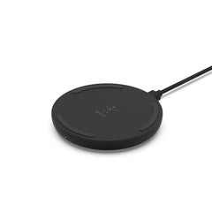 Tappetino di Ricarica Wireless da 10W con caricabatteria da parete Quick Charge 3.0 e Cavo BOOST↑CHARGE - Nero
