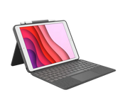 Custodia Combo Touch con tastiera retroilluminata e rimovibile con trackpad e Smart Connector per iPad 7a/8a/9a generazione