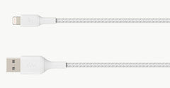 Cavo Intrecciato Da Usb-A a Lightning 0.15m - Bianco