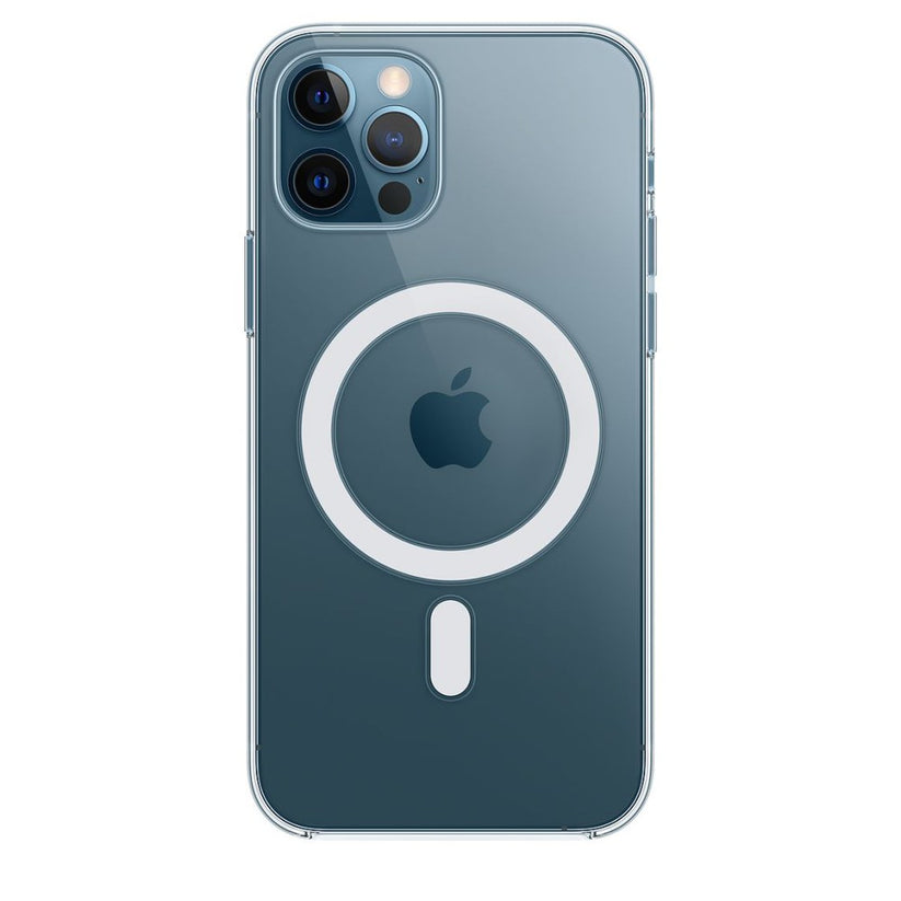 Custodia MagSafe trasparente per iPhone 12 e 12 Pro