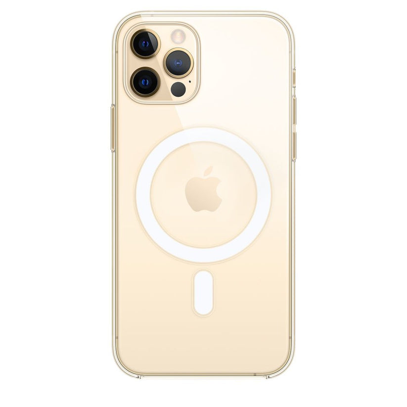 Custodia MagSafe trasparente per iPhone 12 e 12 Pro