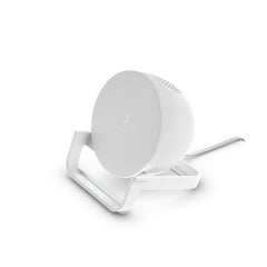Supporto Di Ricarica Belkin Wireless 10w Con Altoparlante - Bianco