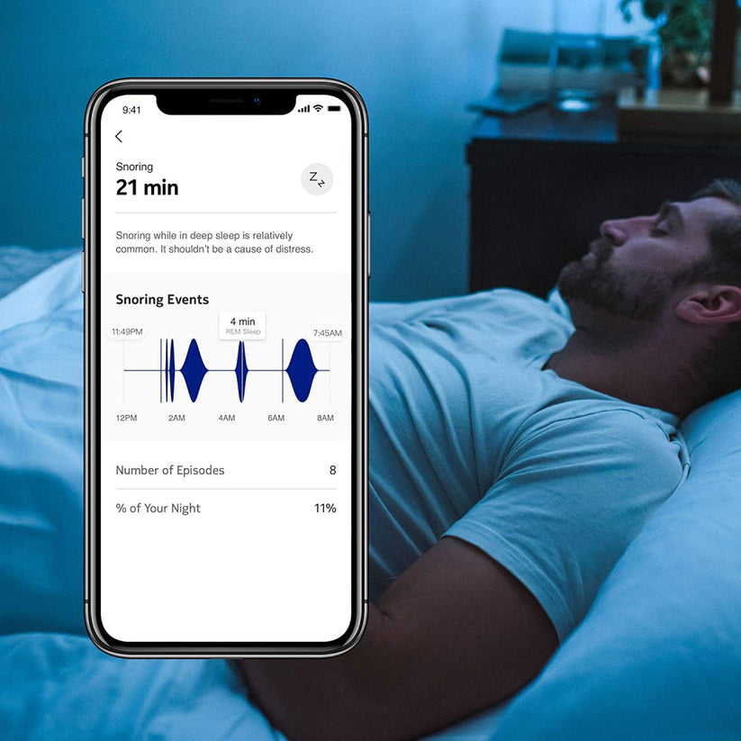 Sensore Sonno con Rilevamento Apnea Notturna Withings Sleeps