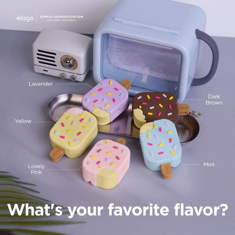 Cover per Airpods Pro Gelato - Marrone