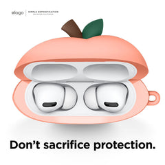 Cover Peach case per Airpods pro