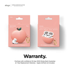 Cover Peach case per Airpods pro