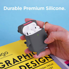 Custodia Elago Squalo per AirPods - Grigio Scuro
