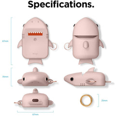 Custodia Elago Squalo per AirPods - Rosa