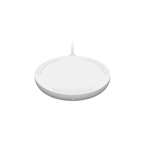 Tappetino di Ricarica Wireless da 10W con caricabatteria da parete Quick Charge 3.0 e Cavo BOOST↑CHARGE - Bianco
