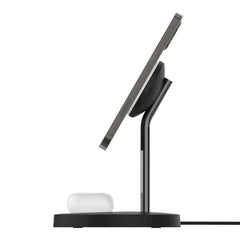 Supporto di ricarica wireless 2 in 1 con MagSafe - Nero