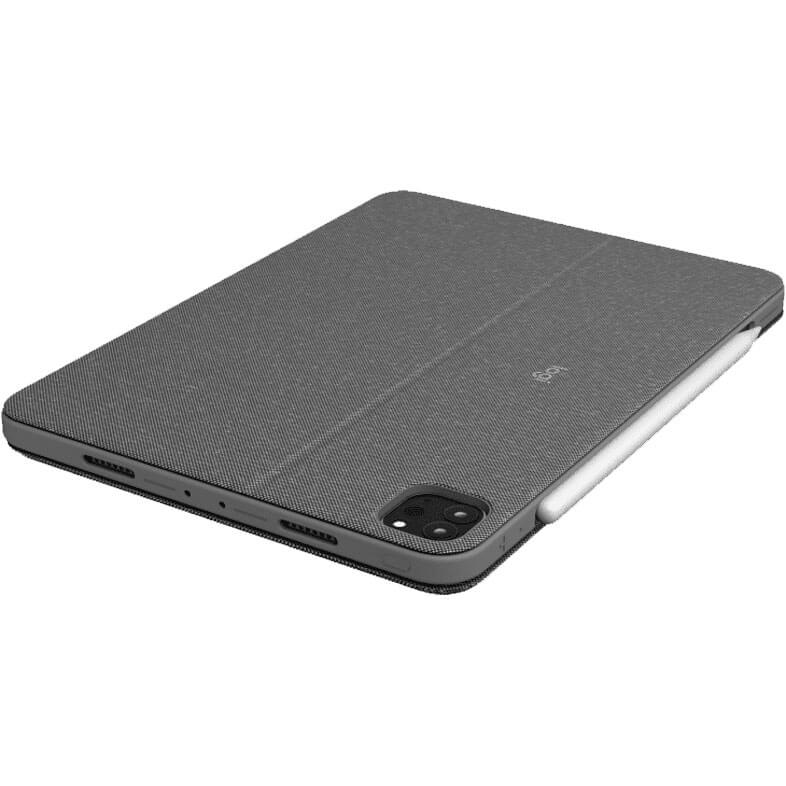 Custodia Combo Touch con Tastiera Retroilluminata dotata di trackpad per iPad Pro da 12,9 pollici (5a generazione) - Grigio Oxford