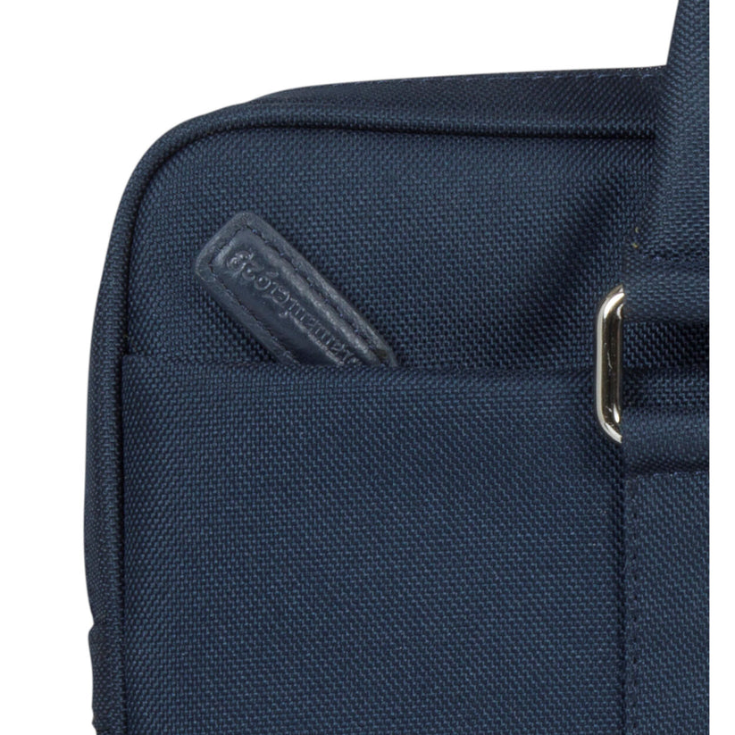 Borsa Stelvio Slim PURE Nylon riciclato - fino a 14" - Blu Notte