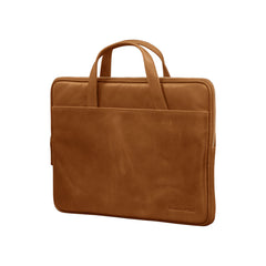 Borsa in Pelle Silkeborg per Laptop dino a 15" - Cuoio