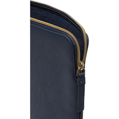 Borsa Custodia in Pelle per Macbook Pro ed Air 13" - Paris - Blu