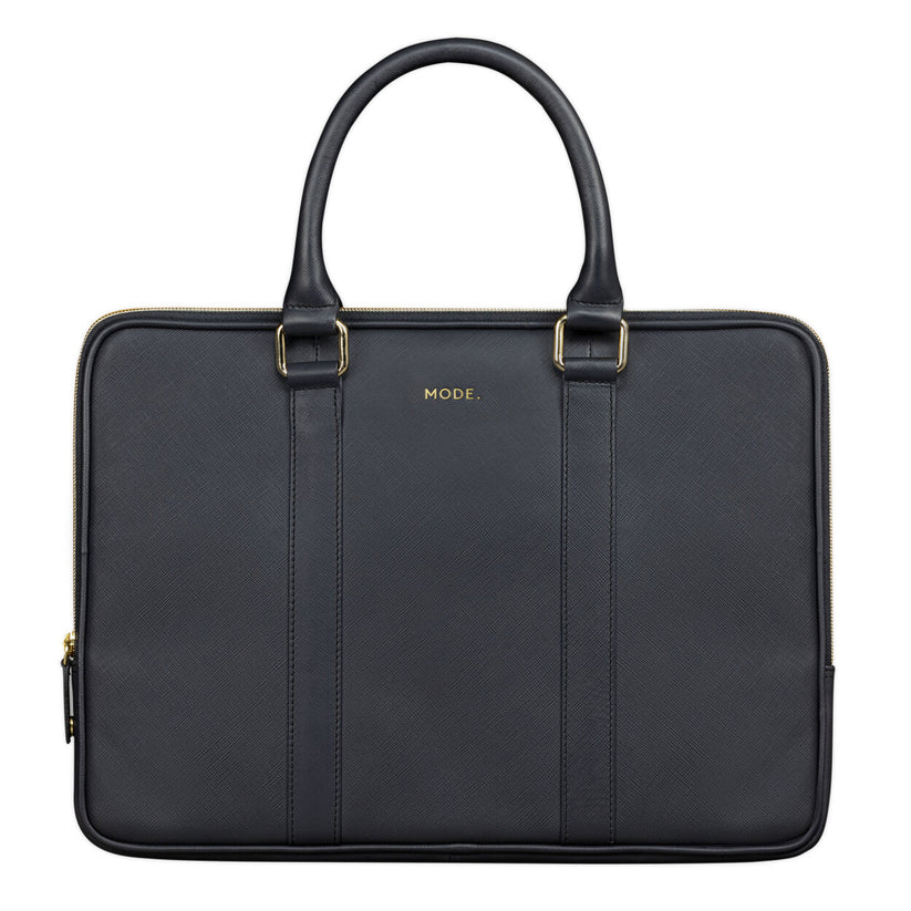 Borsa in Pelle Saffiano per MacBook Pro13/Air (2020) - Nero