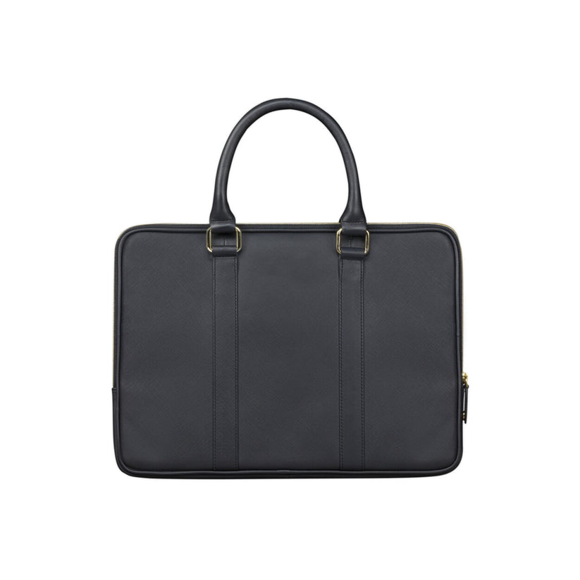 Borsa in Pelle Saffiano per MacBook Pro13/Air (2020) - Nero