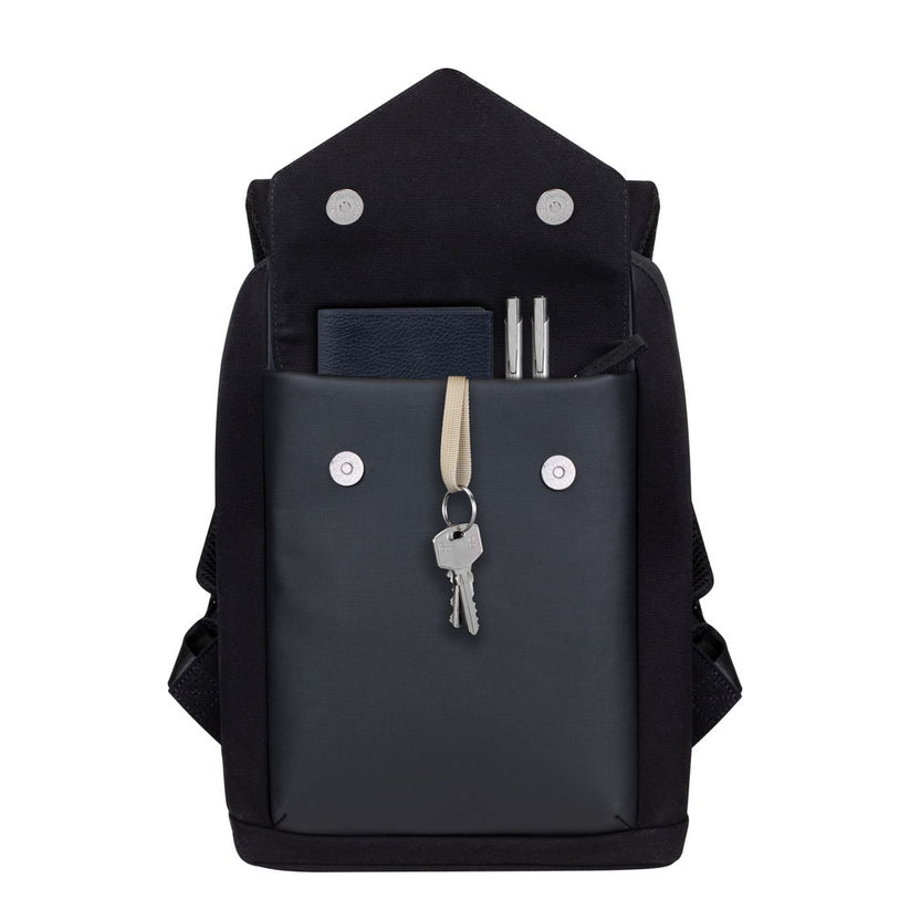 Zaino in tela per MacBook Air/Pro 13" e iPad Pro 12,9" - Nero