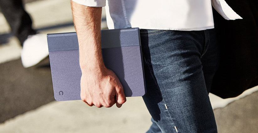 TEKVIEW COVER CON SPAZIO PER APPLE PENCIL - Viola