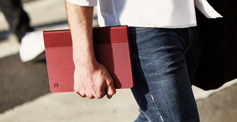 TEKVIEW COVER CON SPAZIO PER APPLE PENCIL - Rosso