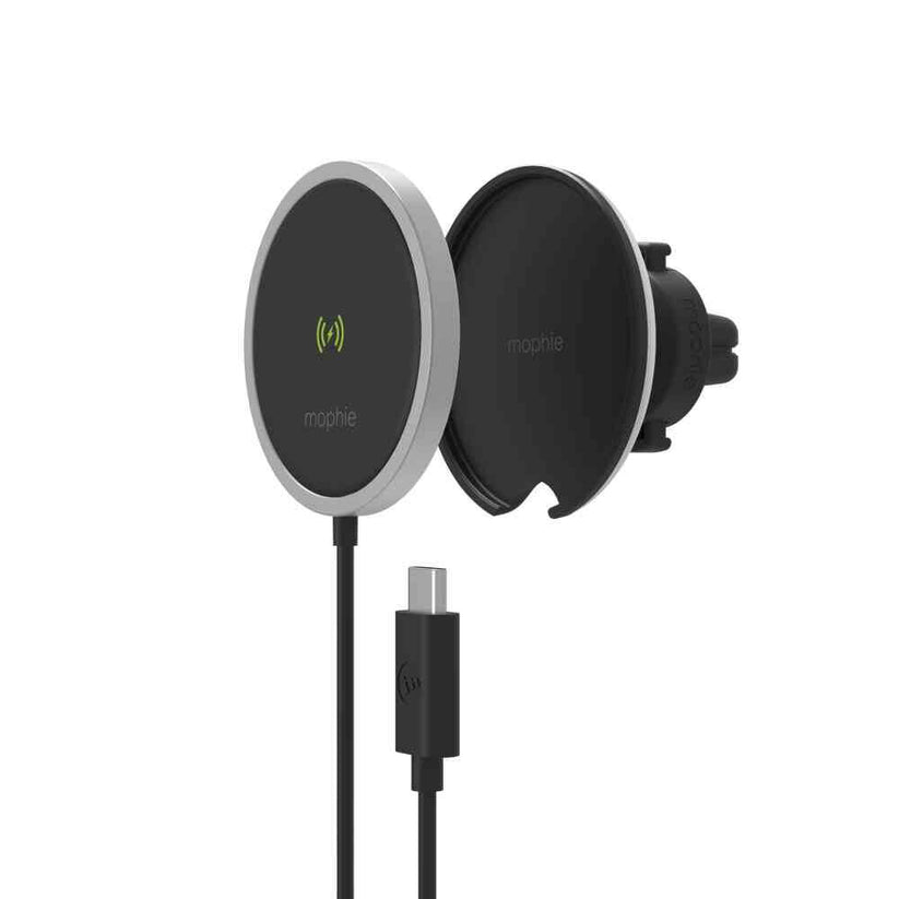 Caricatore da Auto Wireless per iPhone con MagSafe - Nero