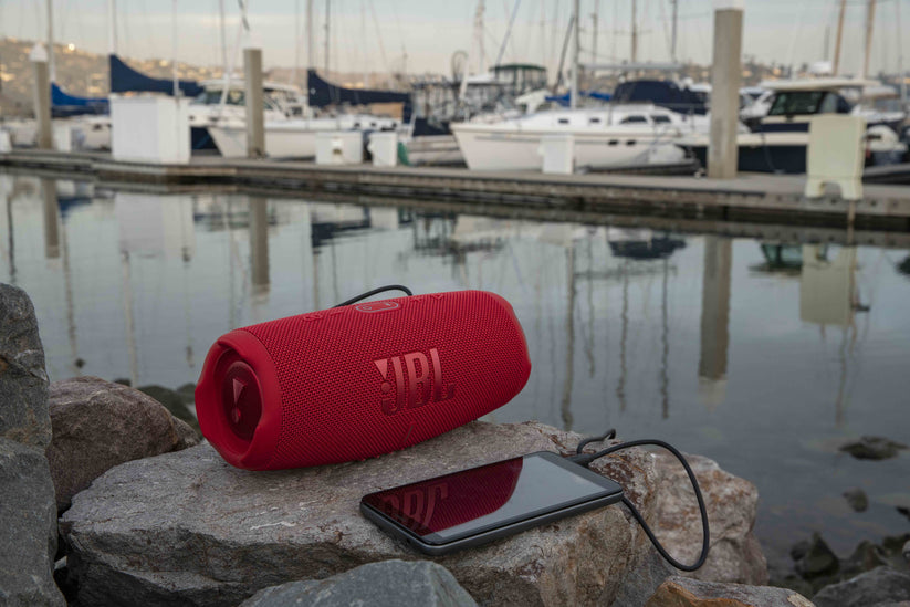 Charge 5 Blue - Speaker Bluetooth Portatile Waterproof