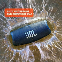 Charge 5 Blue - Speaker Bluetooth Portatile Waterproof