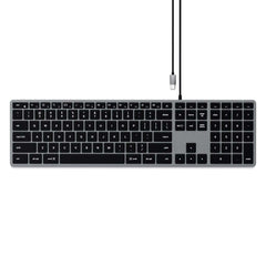 Tastiera Wired Slim W3 Usb-C - Grigio Siderale - Italiana