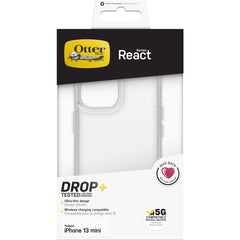 Custodia React per iPhone 13 mini - Trasparente